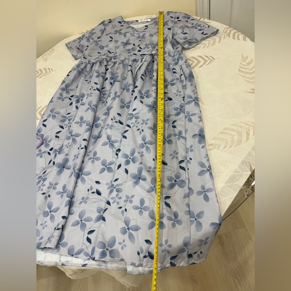 Floral Blue Dress - Picture 2 of 7